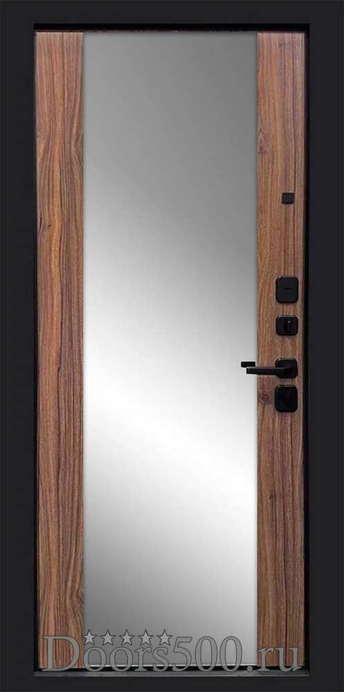 Дверь Морра 3К с Зеркалом (Орех)