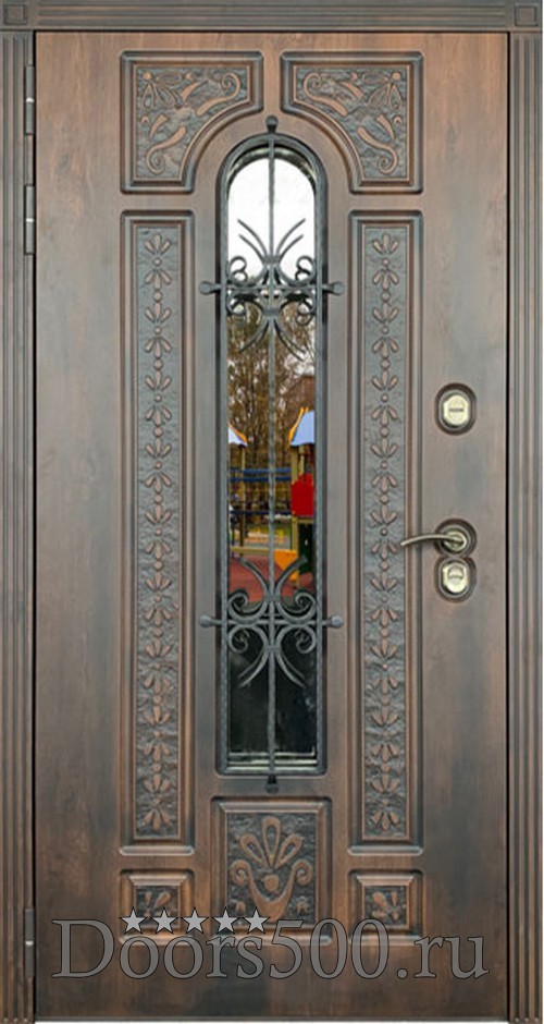 Дверь Термо-Лацио 3К (Эмаль белая) (Уличная°С.)